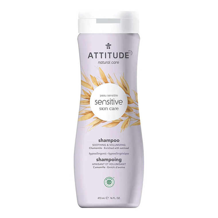 Attitude Sensitive Skin Shampoo Soothing And Volumizing, Chamomile, 16 Oz