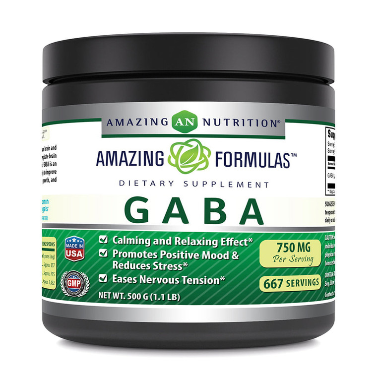 Amazing Nutrition Amazing Formulas Gaba, 500 Gm