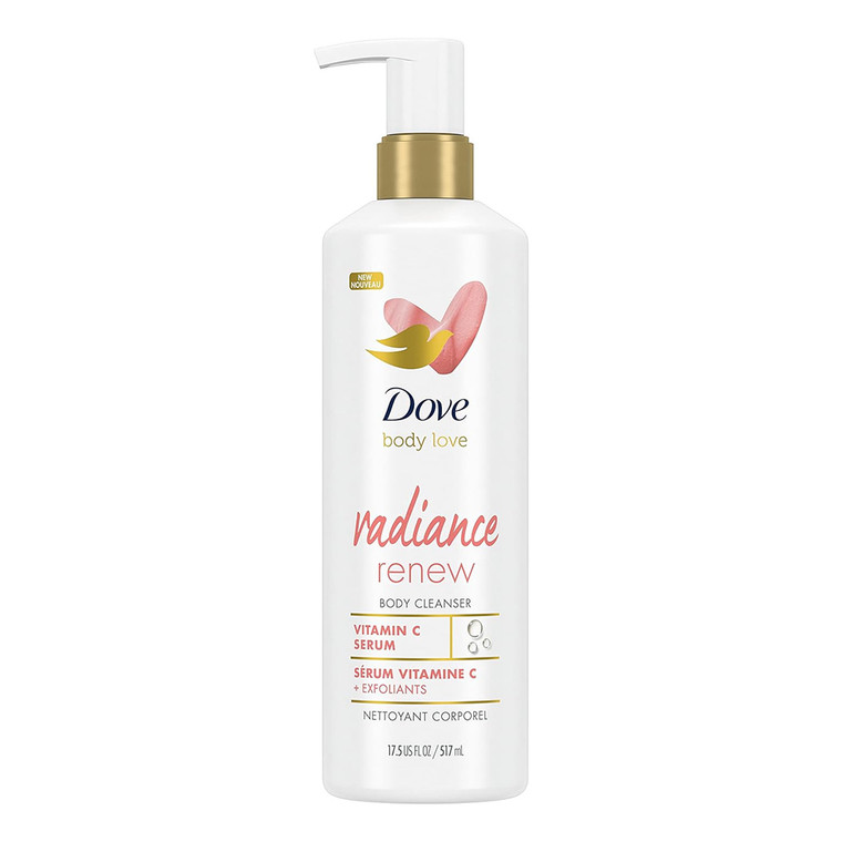 Dove Body Love Body Cleanser Radiance Renew For Dull Skin, 17.5 Oz