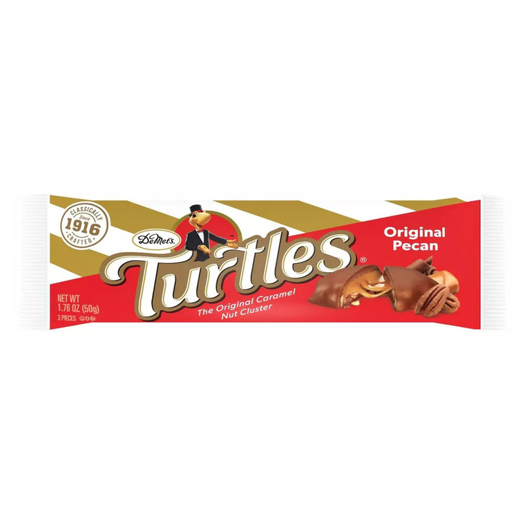 Demets Turtles Original Chocolates, 1.76 Oz