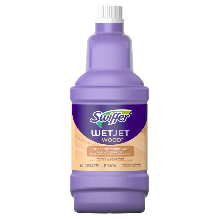 Swiffer Wet Jet Liquid Refill, Wood, 1.25 Liter