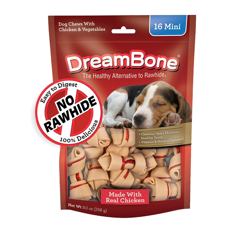 Dream Bone Chicken Chews For Dog, 16 Ea