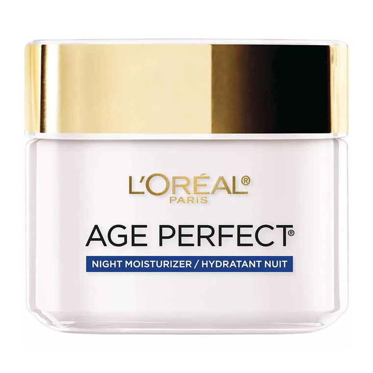 LOreal Paris Age Perfect Collagen Expert Anti Aging Night Moisturizer For Face, 2.5 Oz