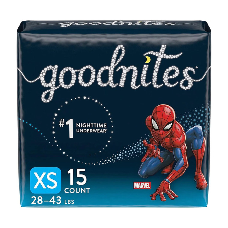 Huggies Good Nights Bedtime Pants For Boys, Size Extra Small, 15 Ea