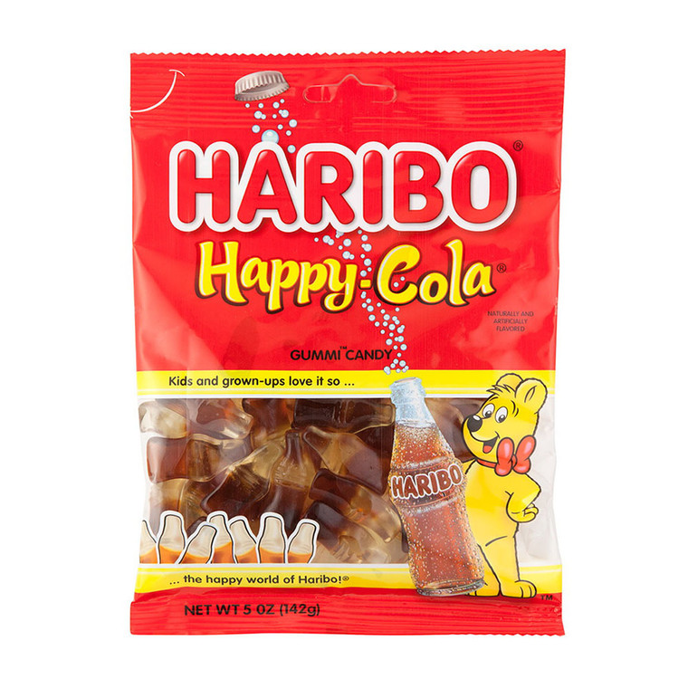 Haribo Happy Cola Gummi Candy, 5 Oz