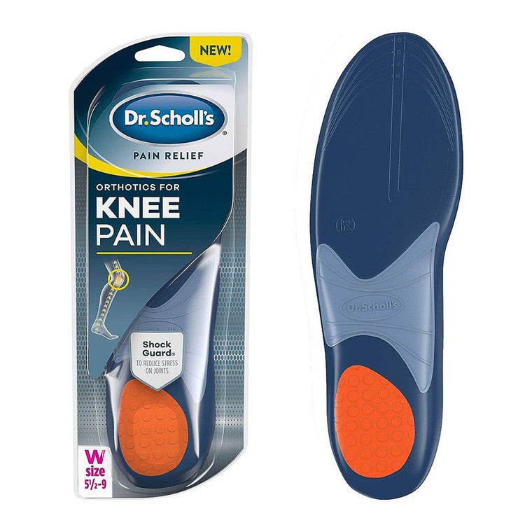 DR Scholls Knee Pain Orthotics For Women, Sizes 6-10, 1 Pair