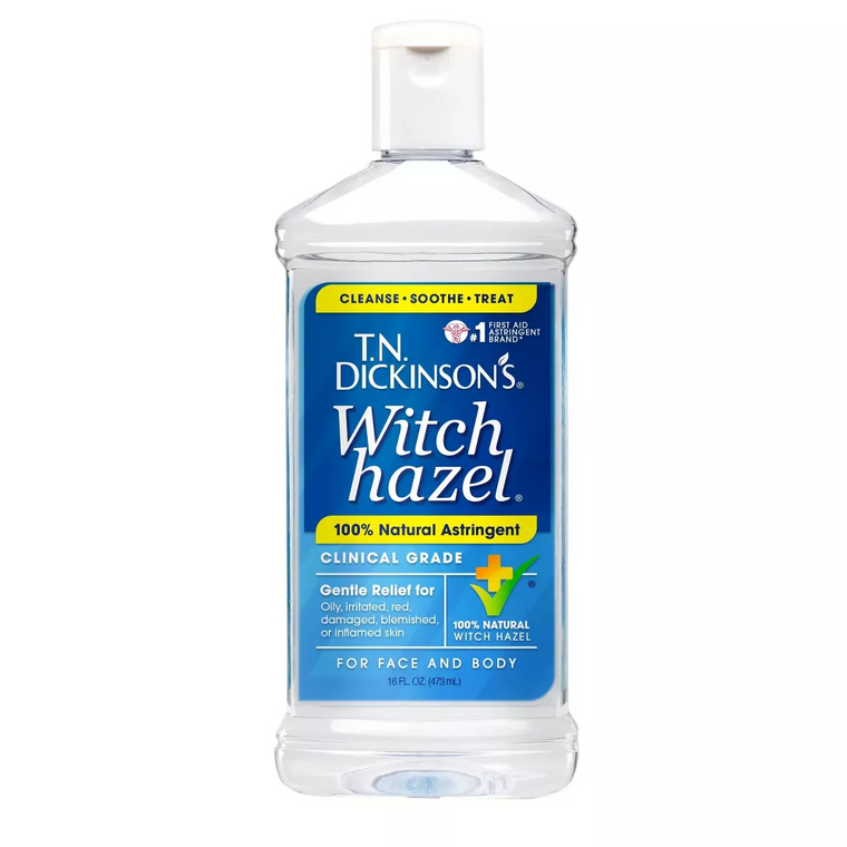 Dickinsons Witch Hazel All Natural Astringent, 16 Oz