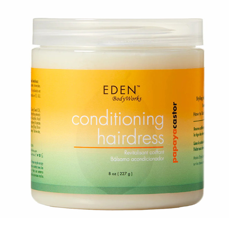 Eden Bodyworks Papaya Castor Conditioning Hair Dress, 8 Oz