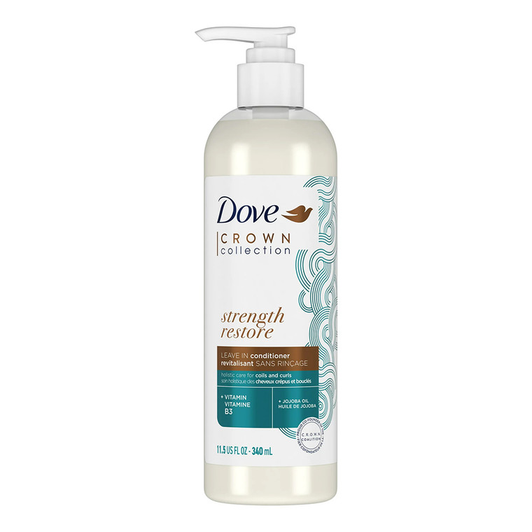 Dove Crown Collection Strength Restore Leave-In Conditioner, 11.5 Oz