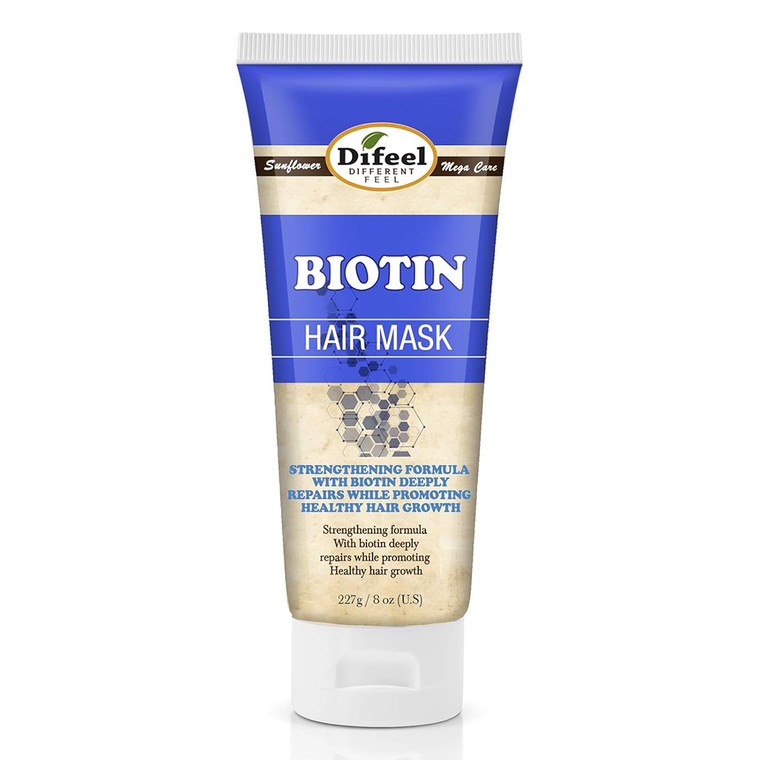 Difeel Biotin Hair Mask for Healthy Hair Growth, 8 Oz