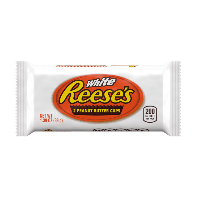 Hersheys Reeses Peanut Butter White Chocolate Cups, 1.39 Oz