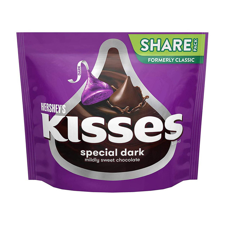 Hersheys Kisses Special Dark Chocolate, 10 Oz