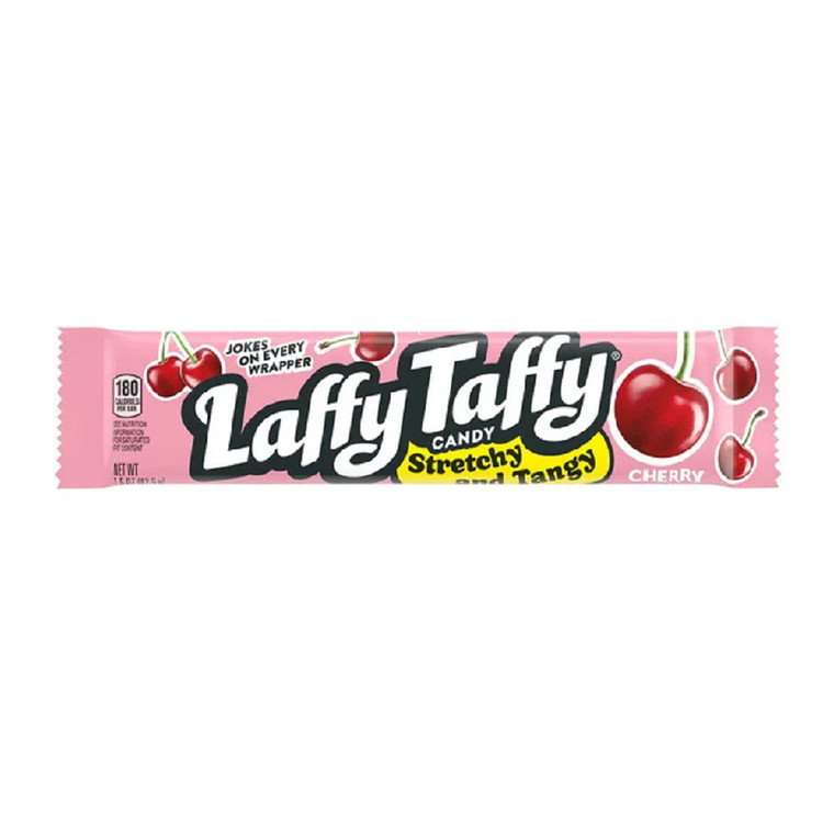 Nestle Laffy Taffy Candy Cherry Bar, 24 Ea