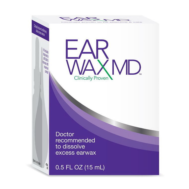 Earwax MD Earwax Removal Kit With Rinsing Bulb, 0.5 Oz