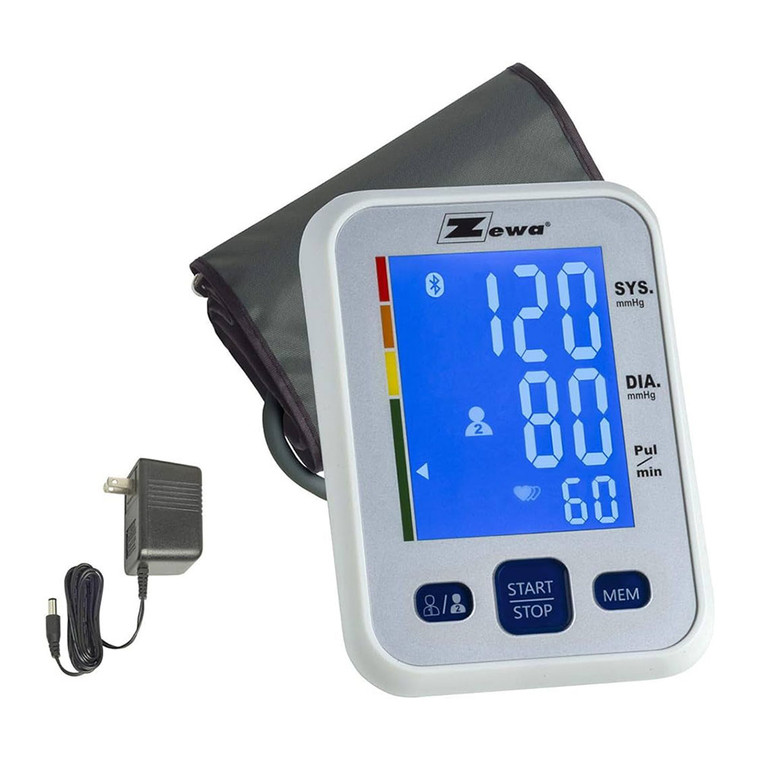 Zewa Blood Pressure Monitor Automatic Deluxe UAM 880, 1 Ea