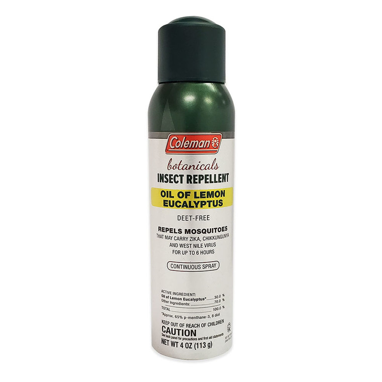 Coleman Botanicals Insect Repellent, Lemon Euculyptus, 4 Oz