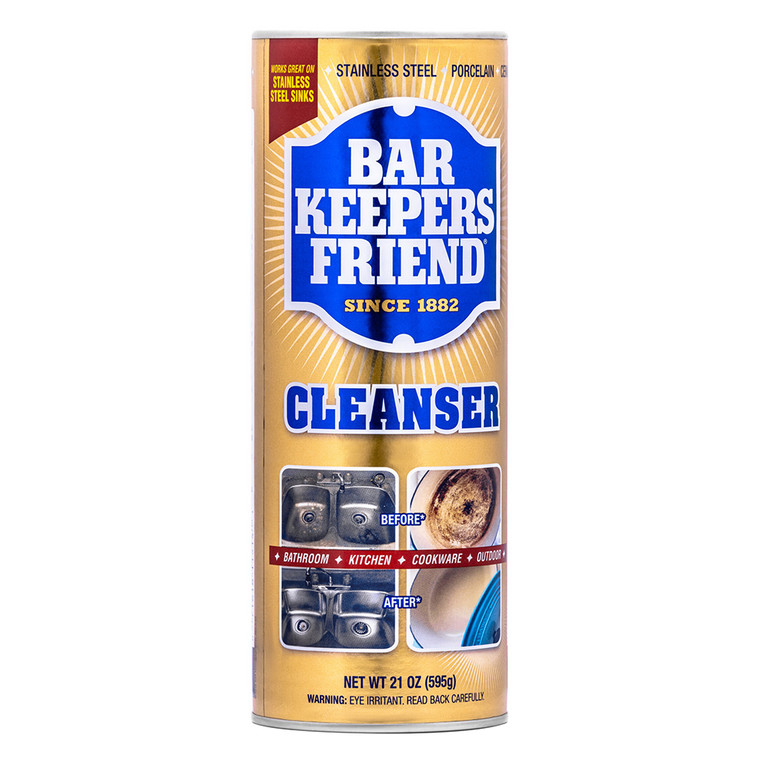 Bar Keepers Friend All Purpose Cleaner and Polish 21Oz (595g)