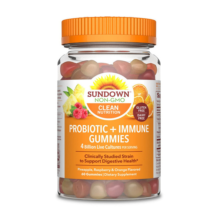 Sundown Naturals Probiotic Gummies, 60 Ea