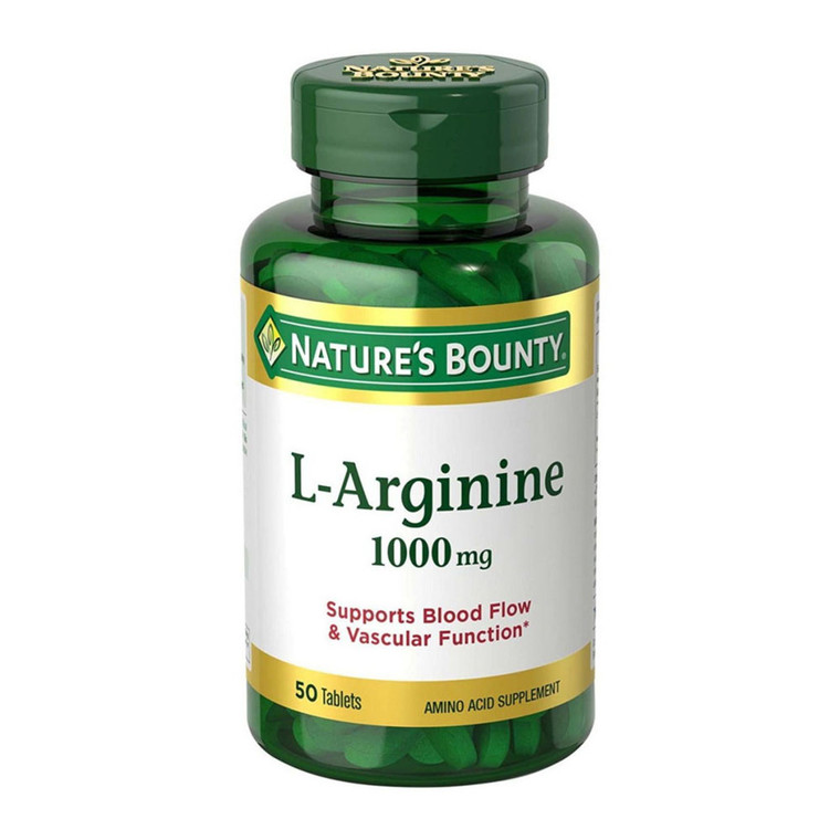 Natures Bounty L Arginine 1000 Mg Tablets, 50 Ea