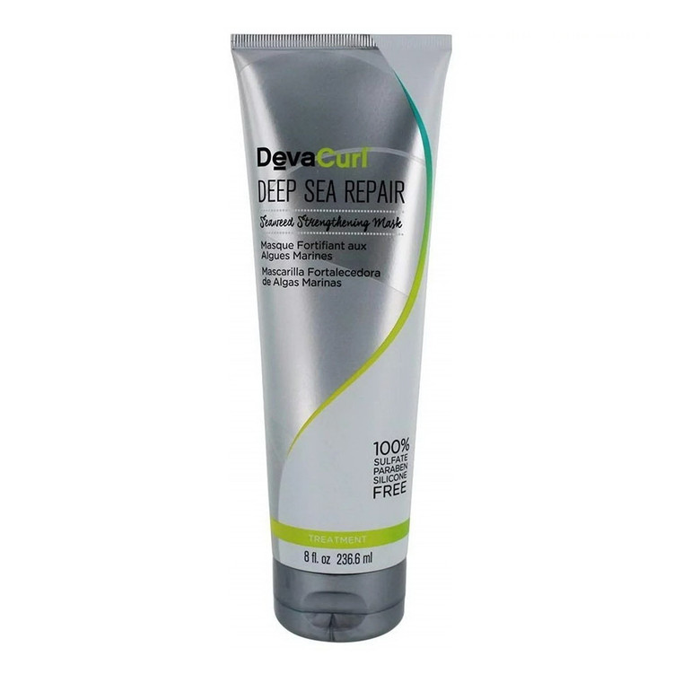 DevaCurl Deep Sea Repair Seaweed Strengthening Mask, 8 Oz