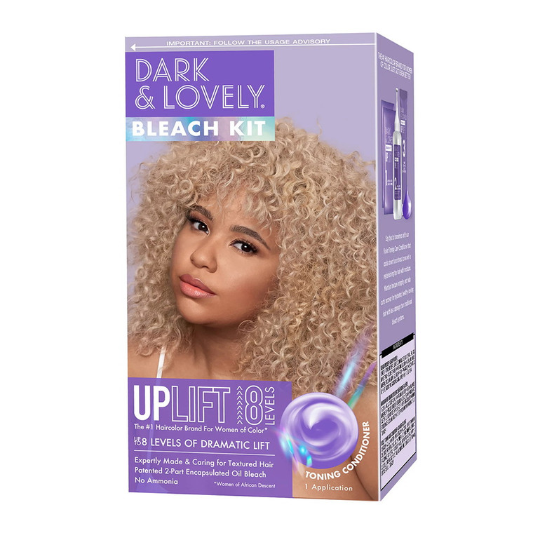 Dark and Lovely Uplift Hair Bleach Kit, Hair Color, 1 Ea