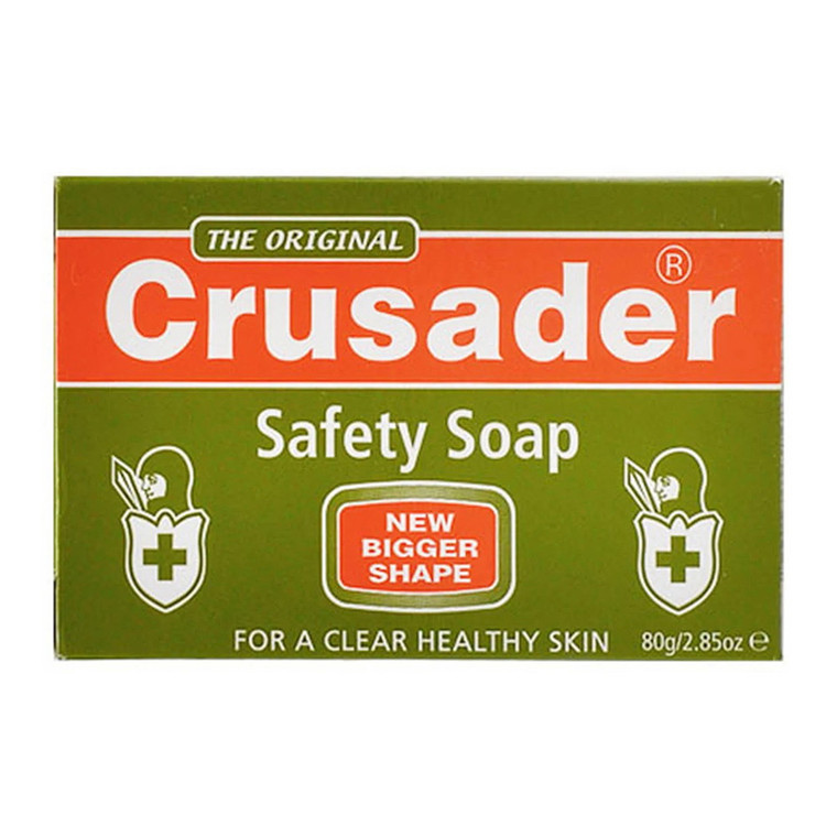 Crusader Safety Soap for Clean Healthy Skin, 2.85 Oz