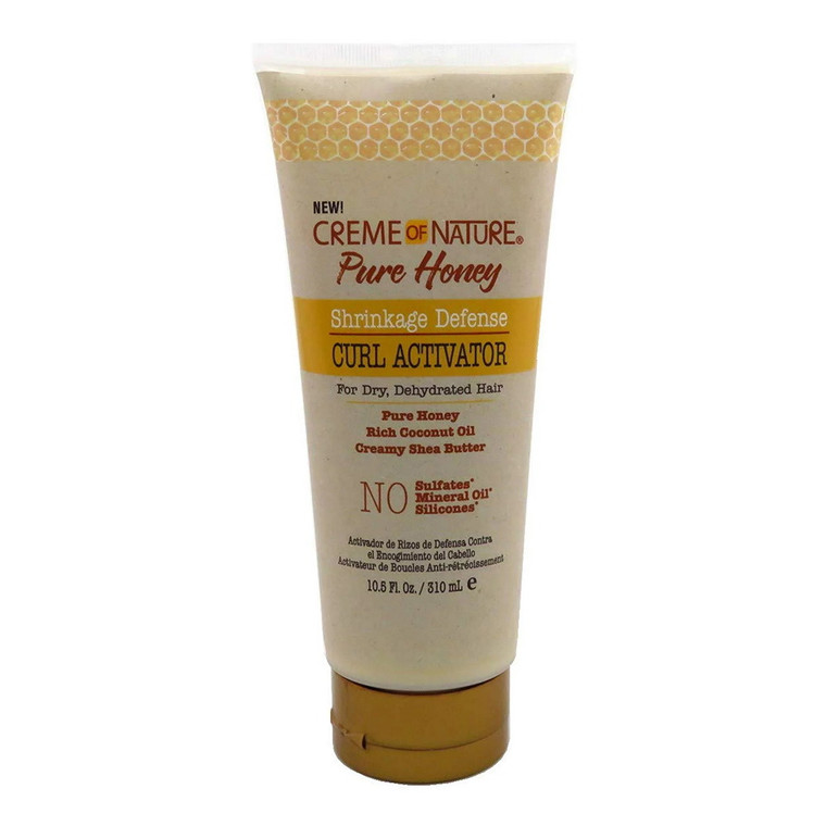 Creme of Nature Pure Honey Shrinkage Defense Curl Activator, 10.5 Oz