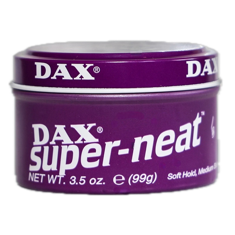 Dax Super Neat Hair Conditioning Cream for Soft Hold Natural Look Medium Shine 3.5Oz (99g)
