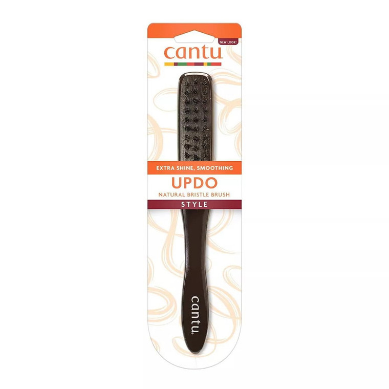 Cantu Updo Natural Bristle Style Brush for Extra Shine and Smooth, 1 Ea