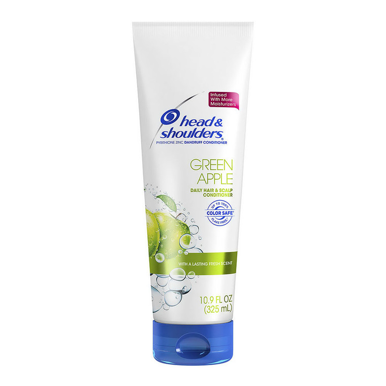 Head and Shoulders Conditioner Green Apple, 10.9 Oz