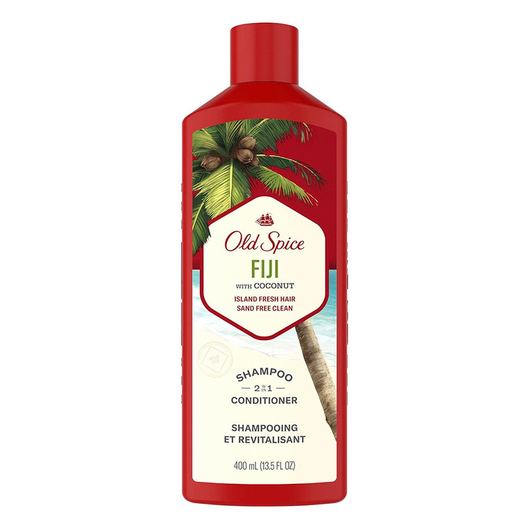 Old Spice 2 In1 Shampoo And Conditioner, Fiji , 13.5 Oz