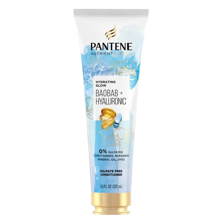 Pantene Pro V Hydrating Glow Sulfate Free Conditioner, 8 Oz