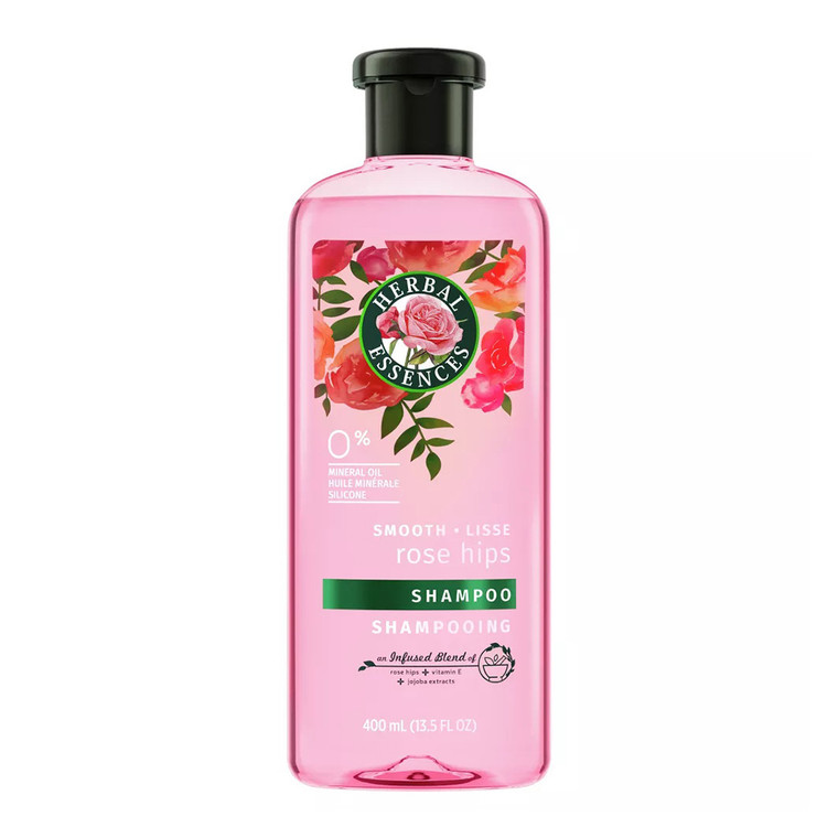 Herbal Essences Smooth Shampoo with Rose Hips And Jojoba Extracts, 13.5 Oz