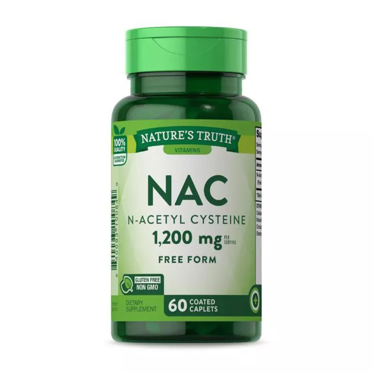 Natures Truth Nac N acetyl Cysteine 1200 Mg Capsules, 60 Ea