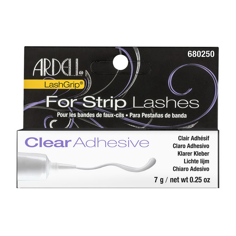 Ardell LashGrip Clear Adhesive for Strip Lashes, 0.25 Oz