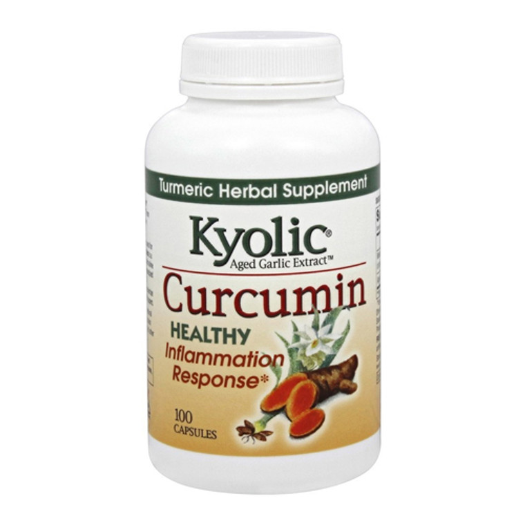Kyolic Curcumin Healthy Inflammation Response Capsules - 100 Ea