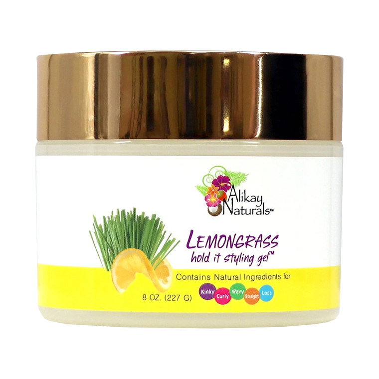 Alikay Naturals Lemongrass Hold It Styling Gel, 8 Oz