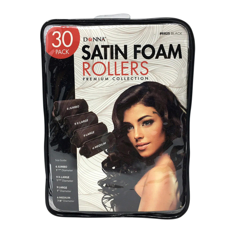 DONNA Satin-Schal Für Haare – 68,6x63,5 Cm, Mit Olivenöl & Vitamin E, Zum Schlafen & Stylen