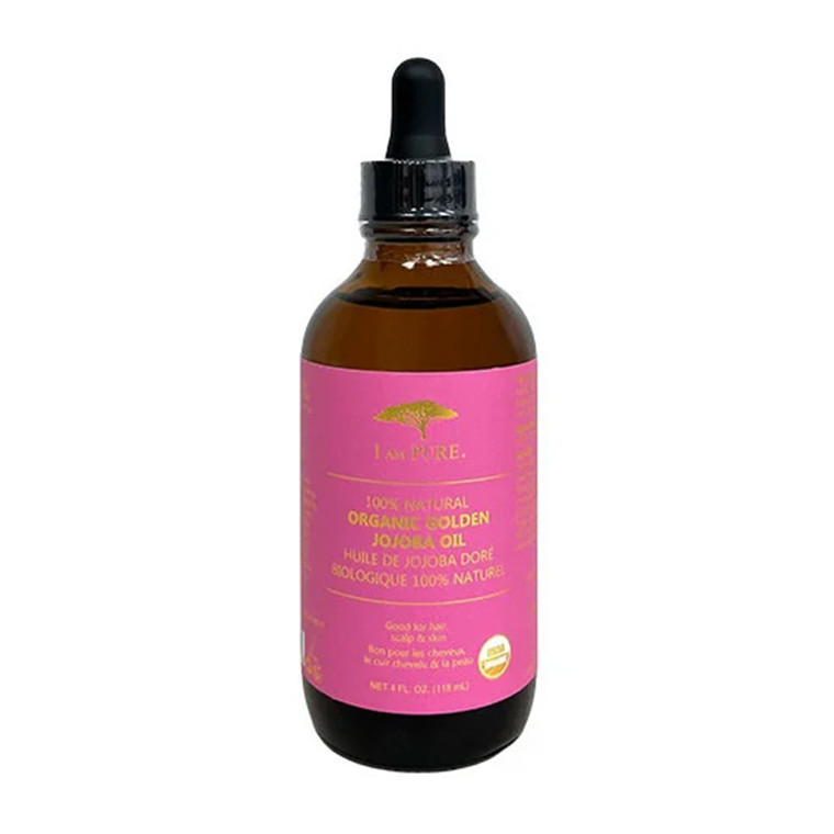 I Am Pure Organic Jojoba Oil, 4 Oz