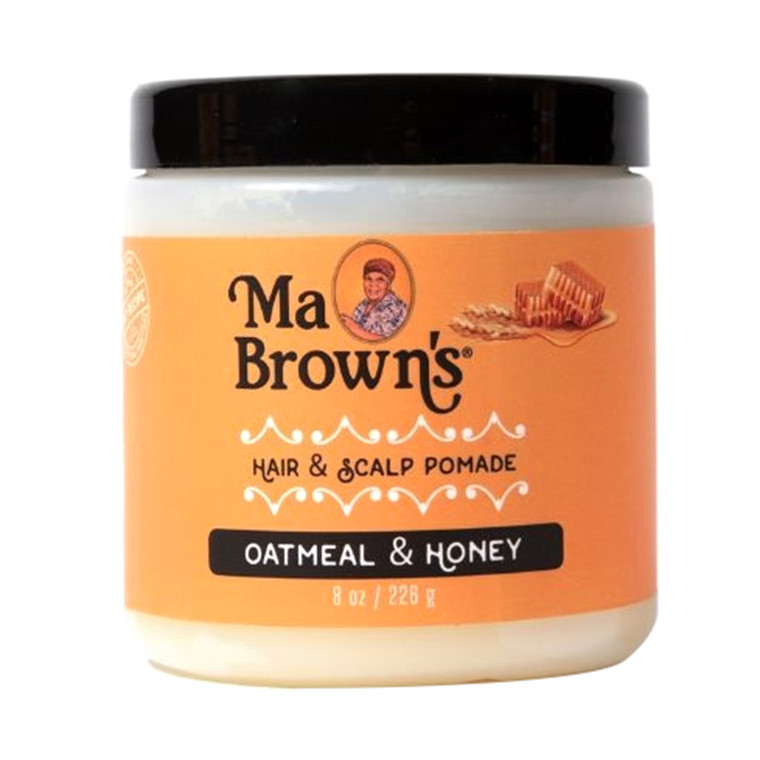 Ma Browns Hair and Scalp Pomade With Oatmeal And Honey, 8 Oz