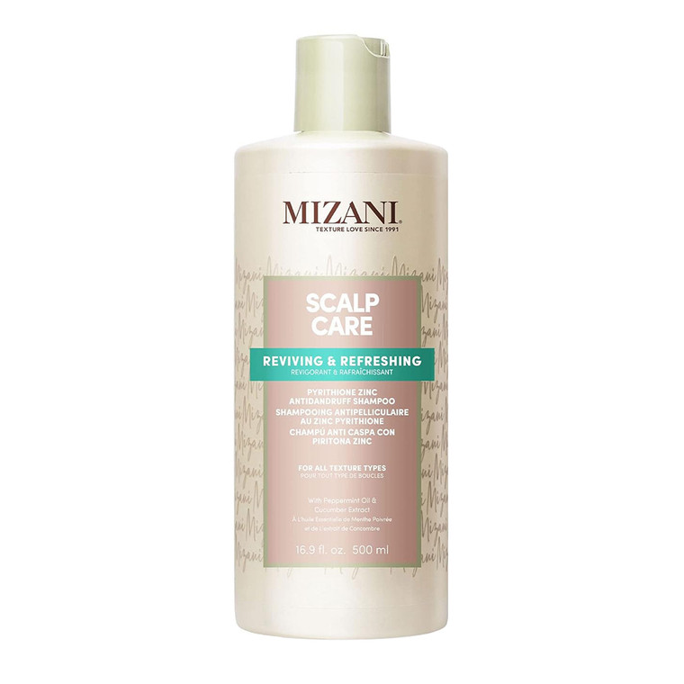 Mizani Scalp Care Reviving and Refreshing Dandruff Shampoo, 16.9 Oz