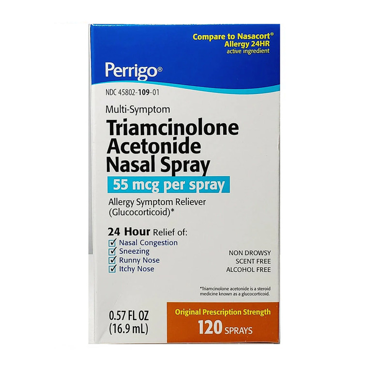 Triamcinolone Acetonide Spray, Nasal Allergy Relief, 0.57 Oz