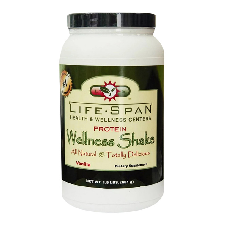 Life Span Protein Wellness Shake, Vanilla, 1.5 lb