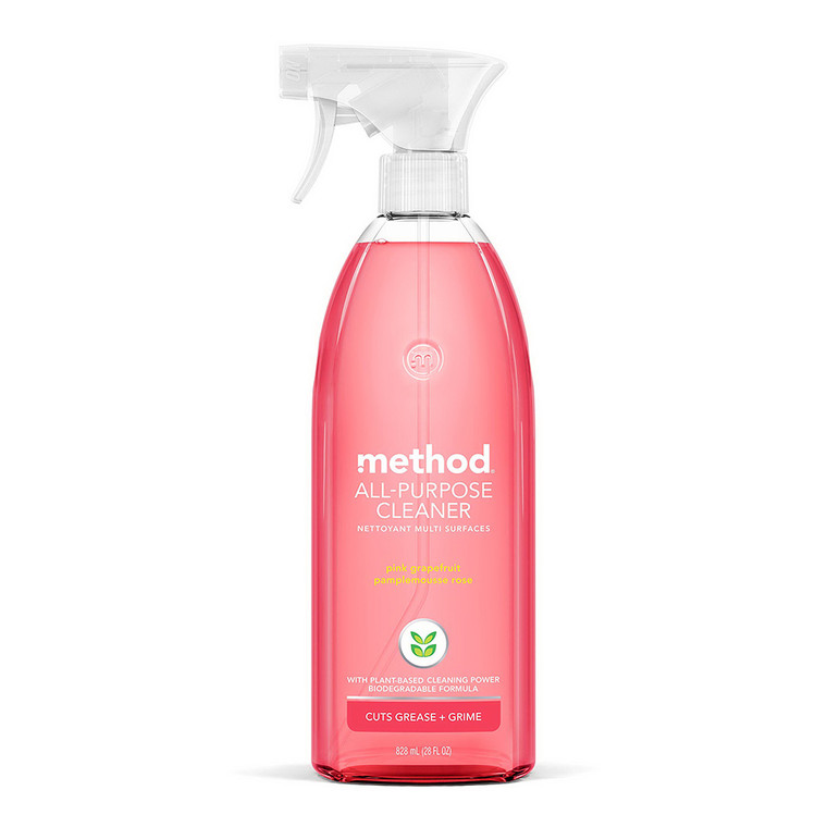 Method All Purpose Cleaner, Pink Grapefruit, 28 Oz, 8 Ea