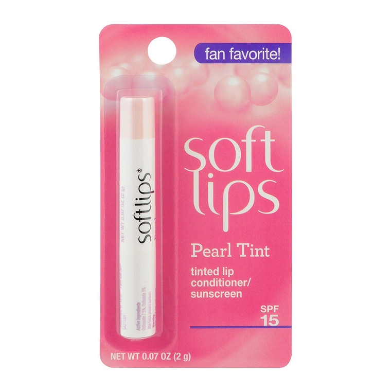 Softlips Pearl Tinted Lip Conditioner SPF 15, 0.07 Oz