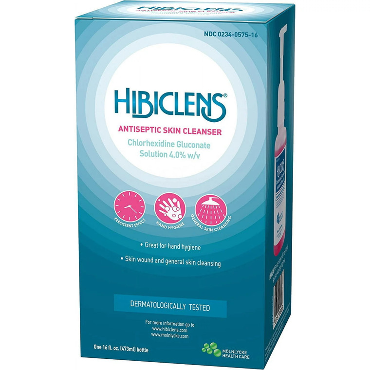 Molnlycke Health Care Hibiclens Antiseptic Skin Cleanser, 16 Oz