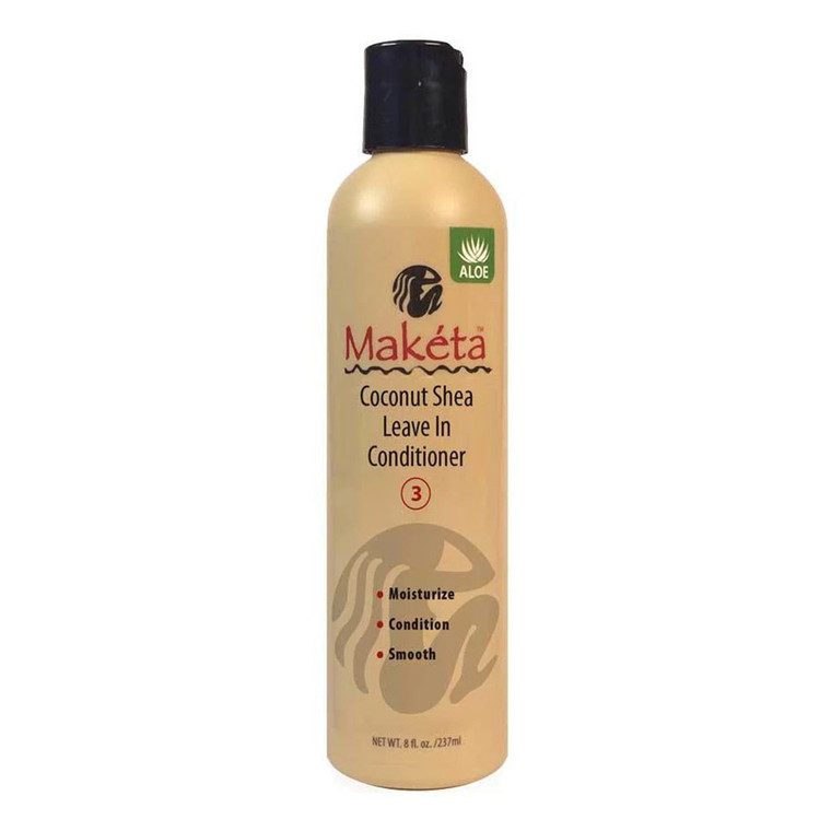 Maketa Coconut Shea Leave In Conditioner, 8 Oz