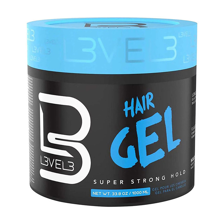 Level3 Super Strong Hold Hair Gel, 33.8 Oz