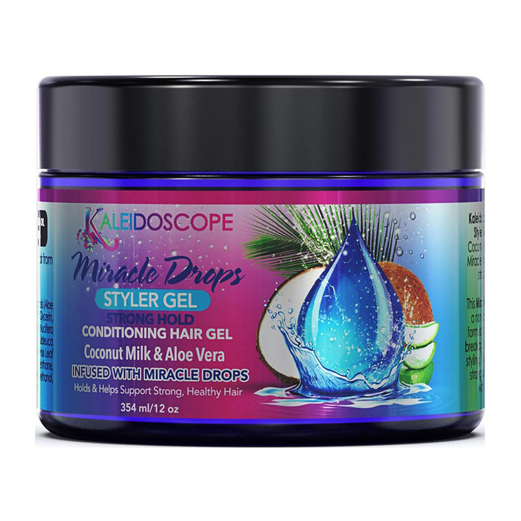 Kaleidoscope Miracle Drops Strong Hold Styler Gel, 12 Oz