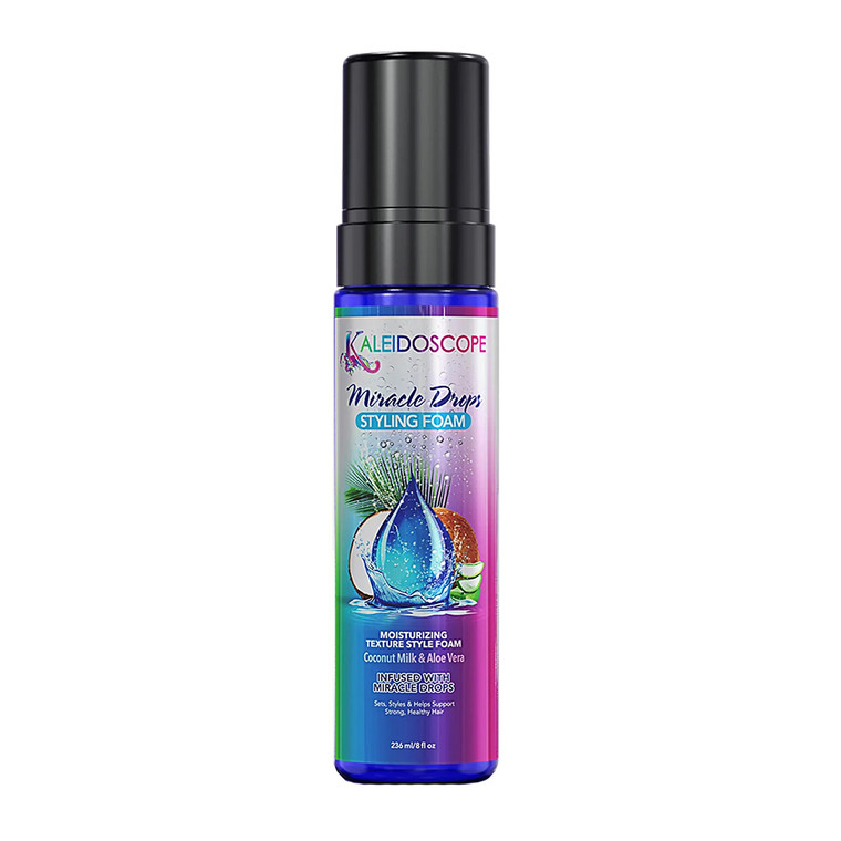 Kaleidoscope Miracle Drops Moisturizing Texture Styling Foam, 8 Oz